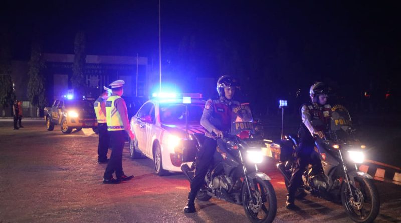 Cipta Kondisi Jelang Pilkada 2024, Polres Landak Intensifkan Patroli Skala Besar